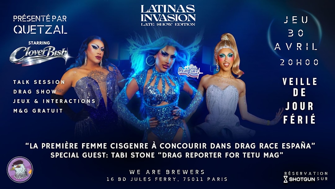 DRAG INVASION — Bingo Avec Clover Bish DRAG RACE SPAIN S3