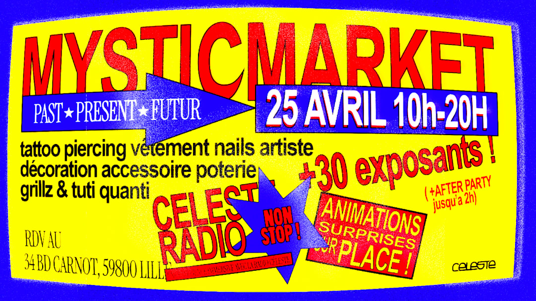MYSTIC MARKET BY CÉLESTE - Musique, tattoo, mode, déco...