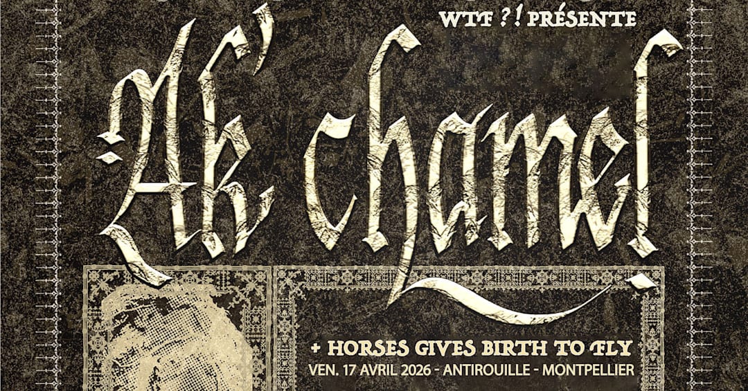 AK'CHAMEL + HORSE GIVES BIRTH TO FLY | ANTIROUILLE |