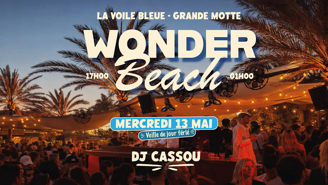 WONDER BEACH - 13/05 - VOILE BLEUE