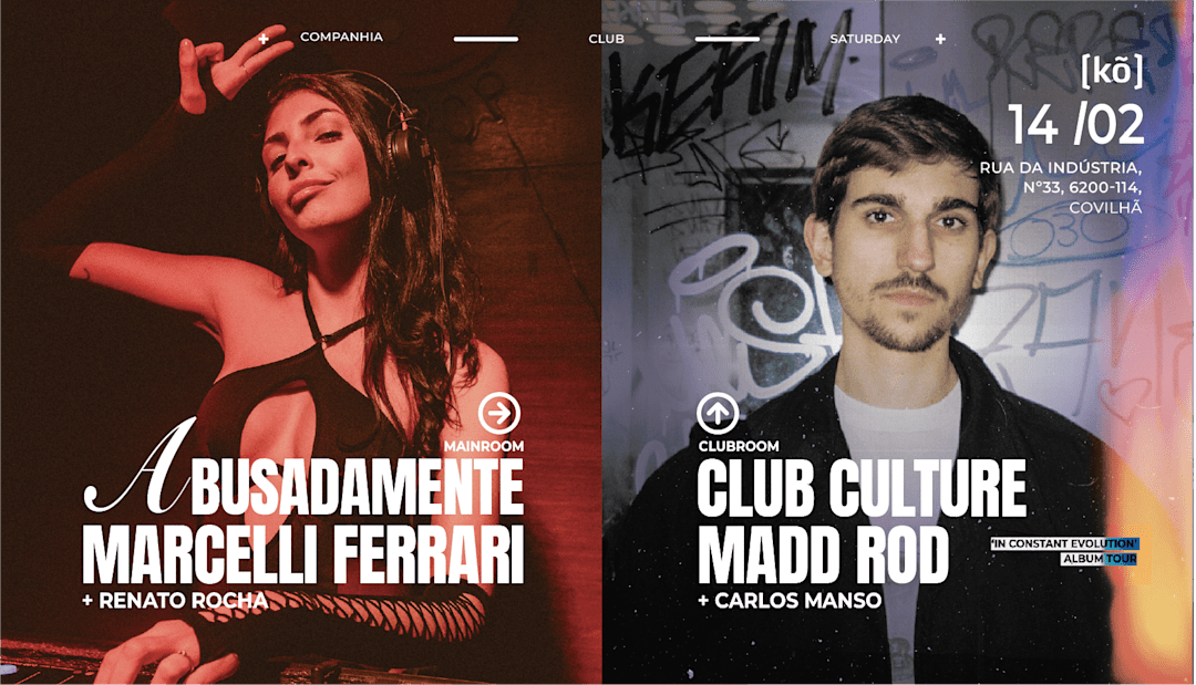 Abusadamente w/ Marcelli Ferrari (BR) & Clubroom w/ Mad Rod