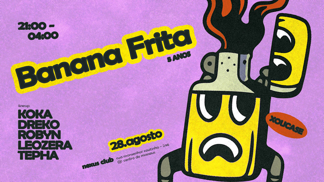 BANANA FRITA XOUCRAZY 28.08 - CENTRO, MANAUS