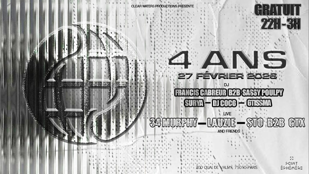 4 ans Clear Waters Productions