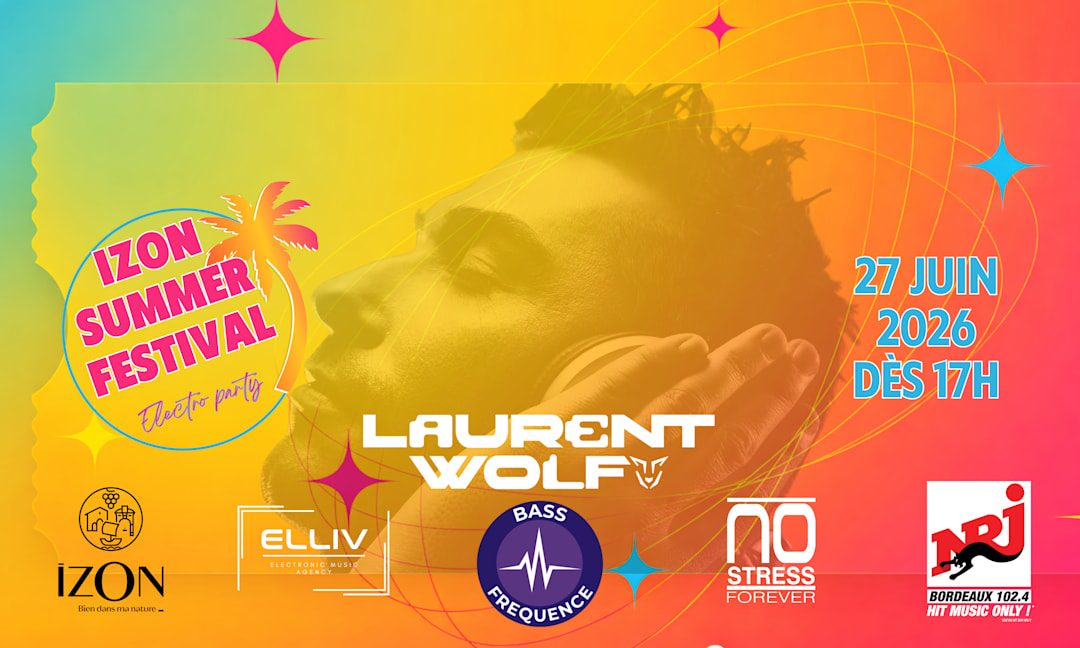 Izon Summer Festival avec Laurent Wolf