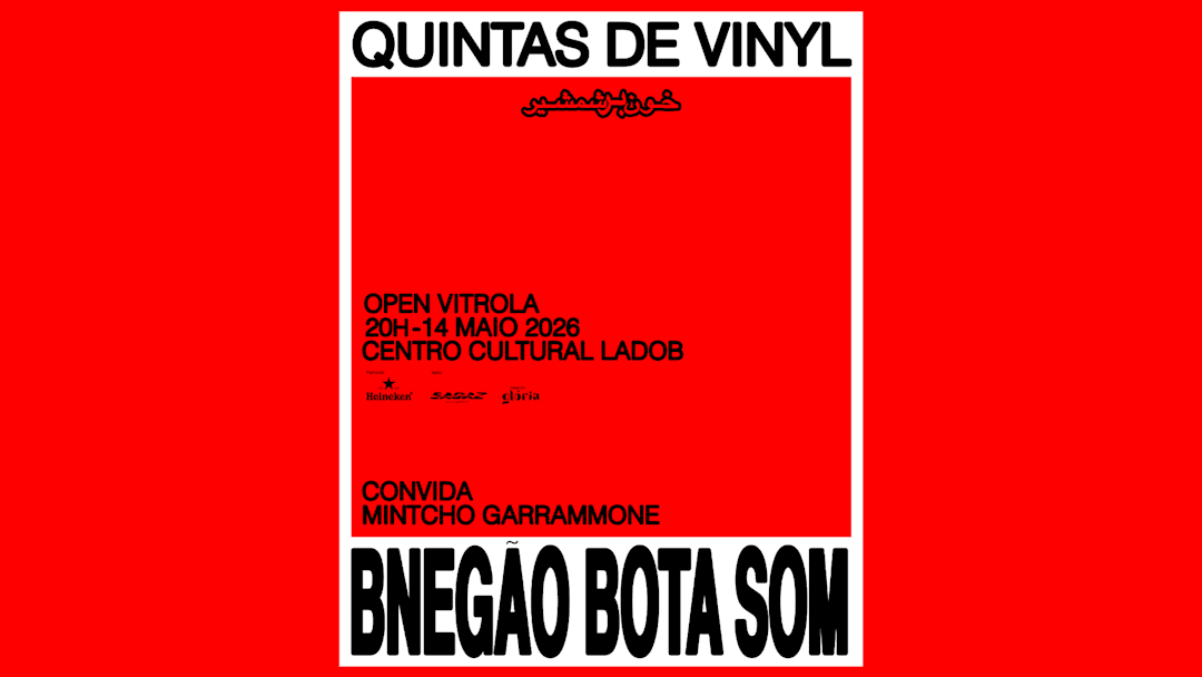 BNEGÃO BOTA SOM convida Mintcho Garramone [Quintas de Vinyl]