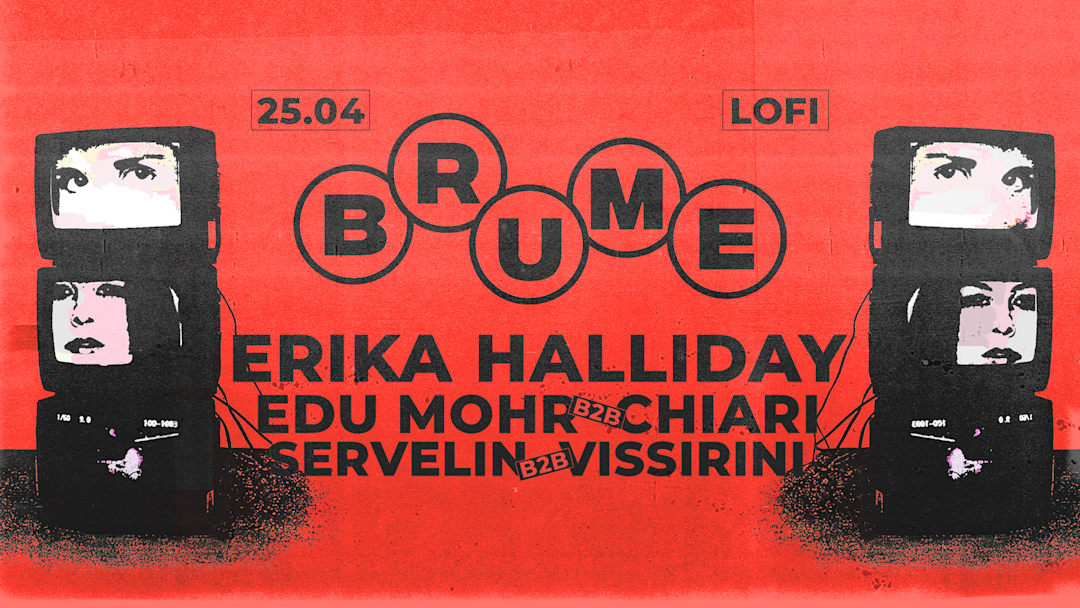 BRUME apresenta: ERIKA HALLIDAY & EDU MOHR