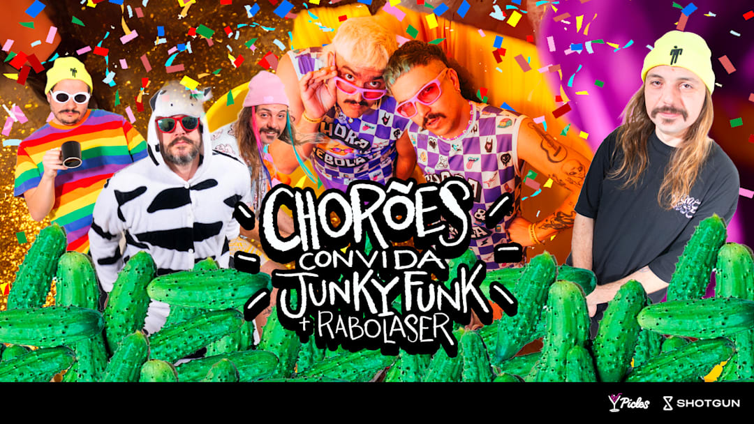 CHORÕES DA PISADINHA CONVIDA JUNKY FUNK + DJ RABO LASER