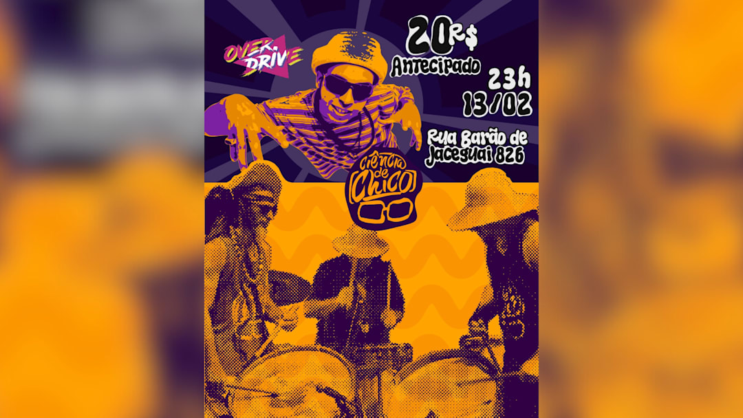 Ciência de Chico na Overdrive