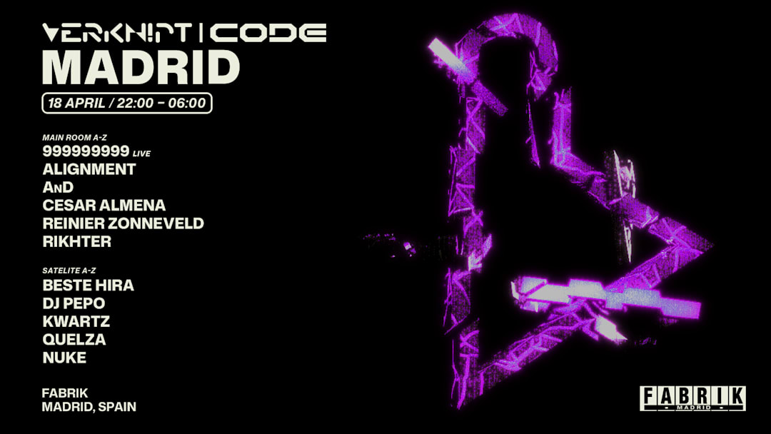 CODE x VERKNIPT 2026 en Fabrik