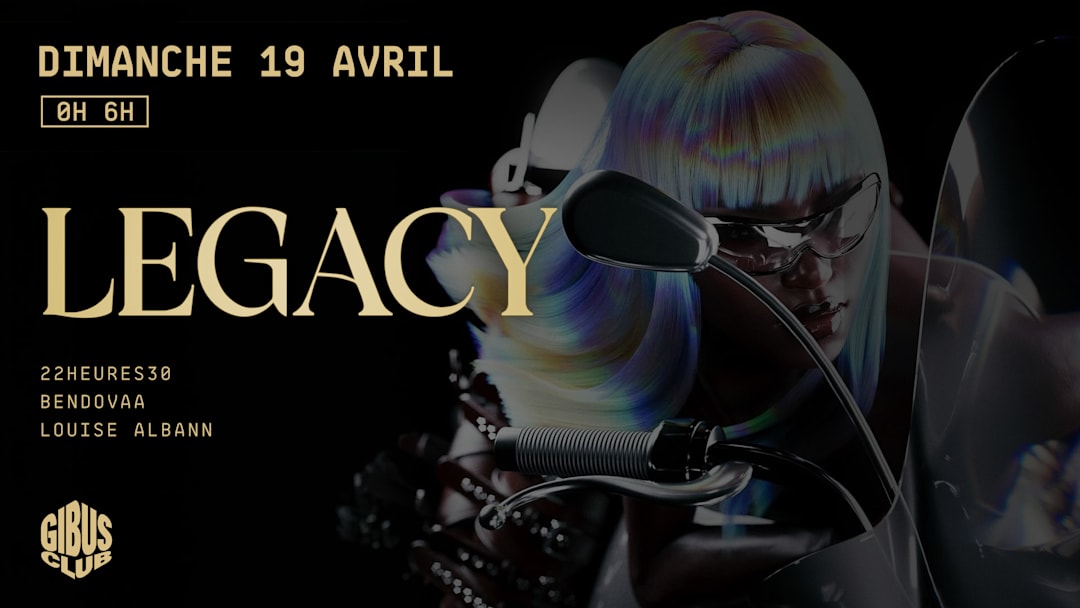Cartel oficial del evento LEGACY
