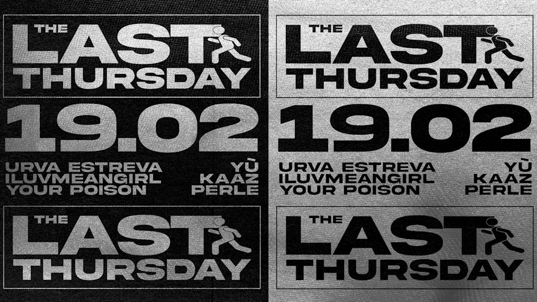 YOU CAN RAVE [THE LAST THURSDAY]