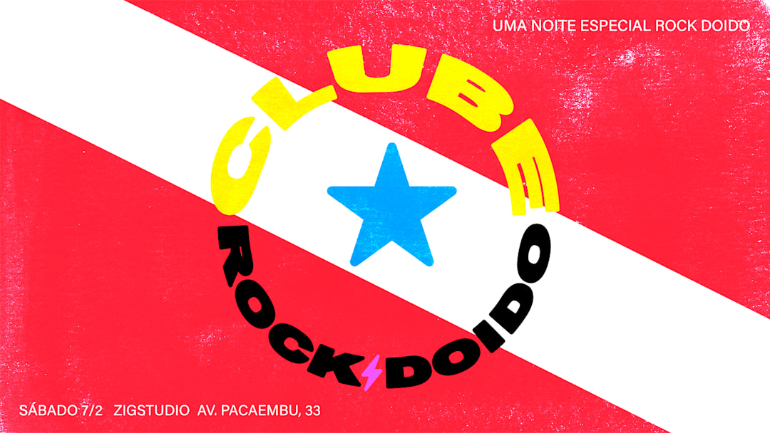 clube ROCK DOIDO: uma noite *muito* ESPECIAL @ ZIGStudio 7/2