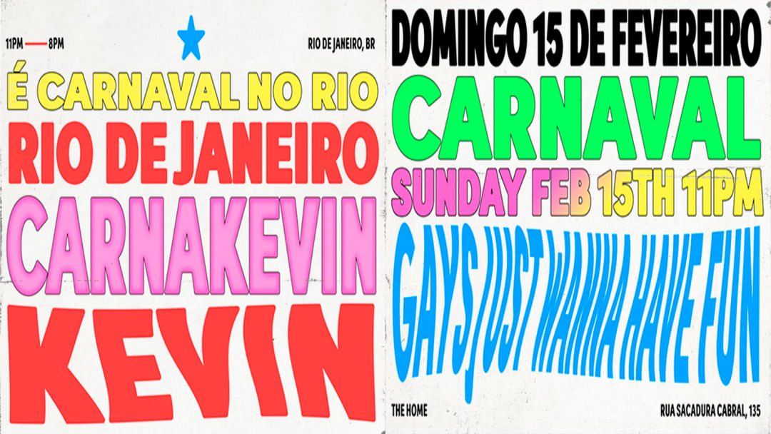 KEVIN CARNAVAL no RIO DE JANEIRO 15/2 @ The Home