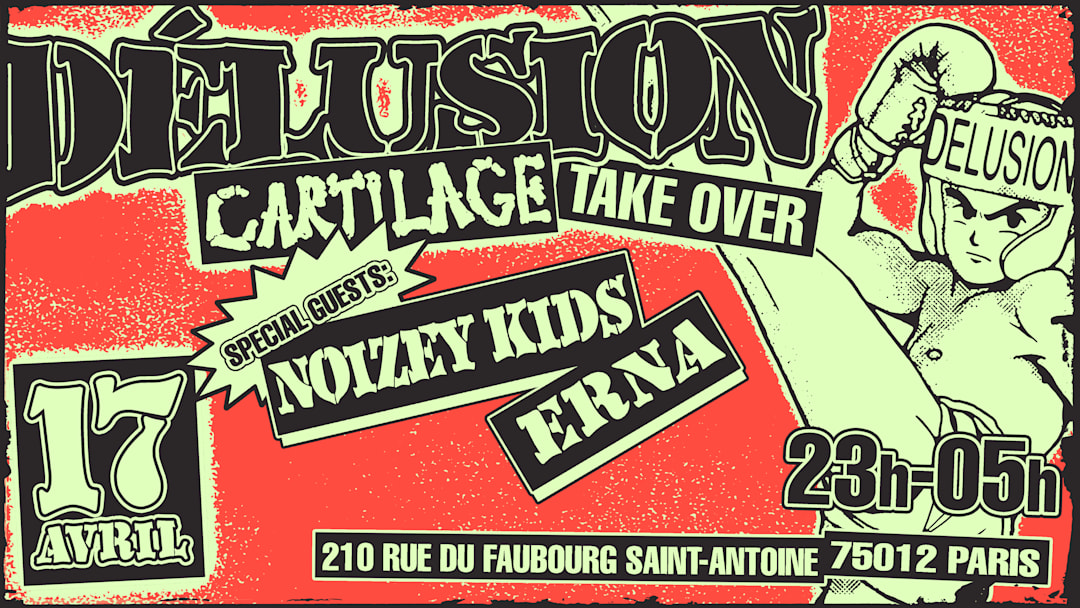 DÉLUSION RECORDS TAKEOVER CARTILAGE