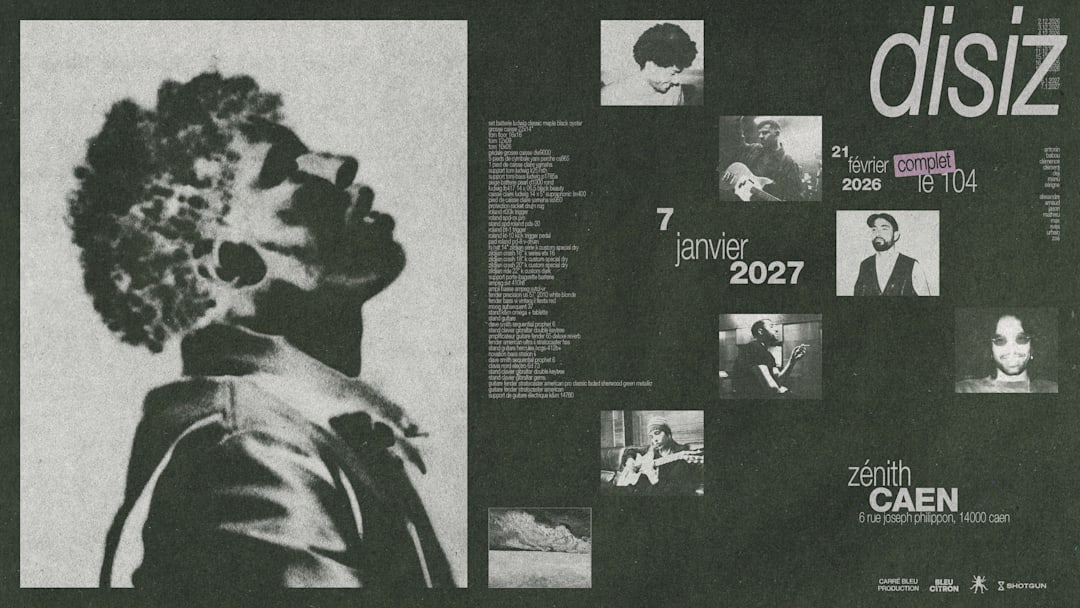 Official cover of the event disiz - caen