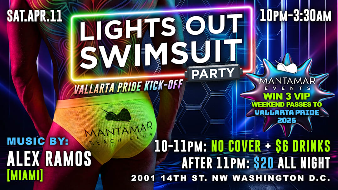 Lights Out Swim Suit Party with Alex Ramos (Miami)