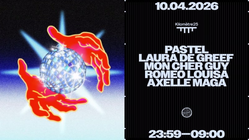 Offizielles Cover des Events Open Air House Of Groove : Pastel, Mon Cher Guy & more
