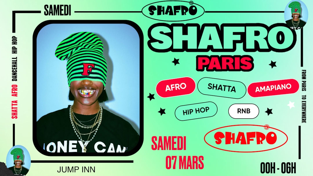 SHAFRO RESIDENCY :  AFRO,  SHATTA, DANCEHALL