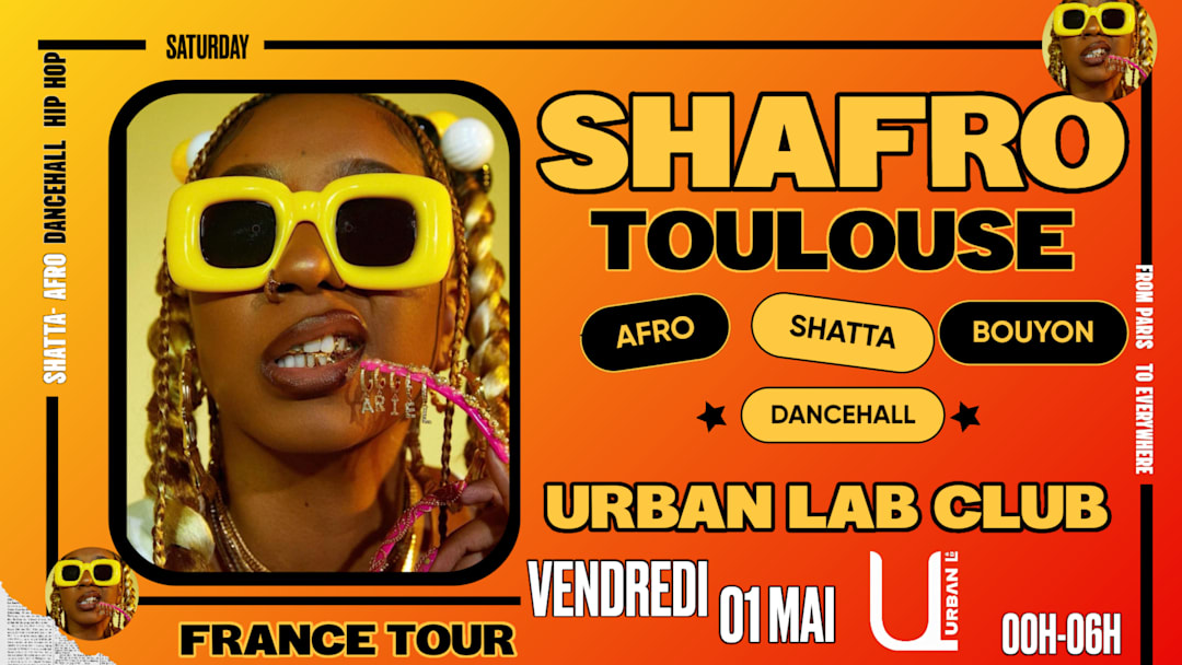 SHAFRO @TOULOUSE #1  SHATTA,BOUYON,AFRO