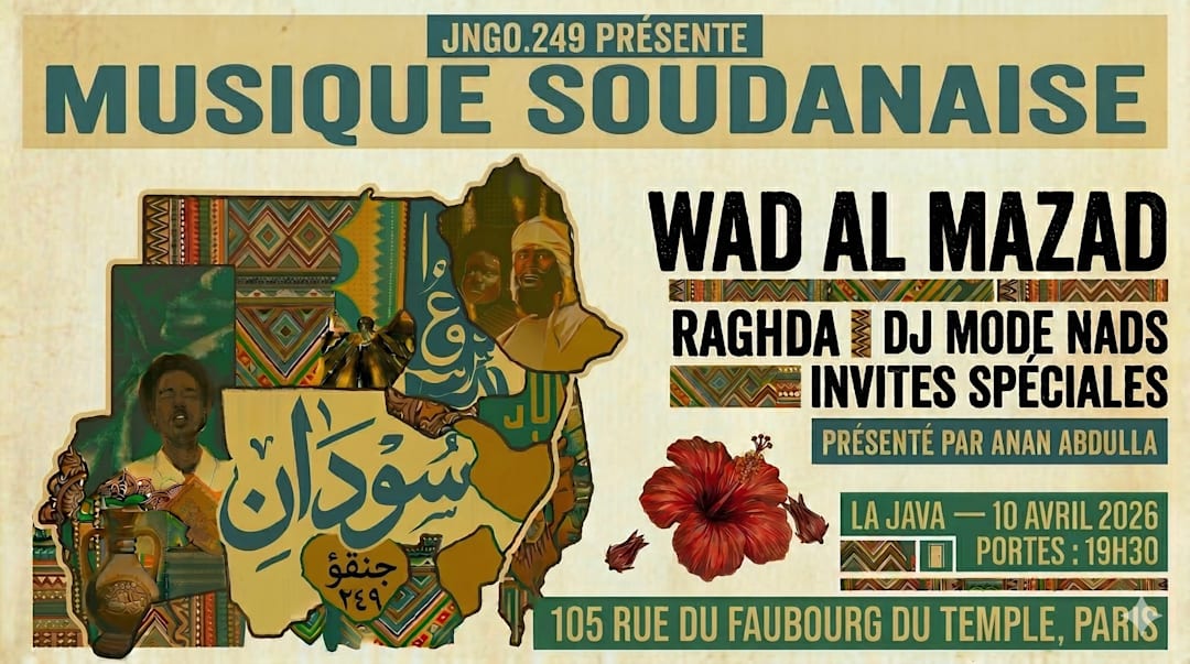 Soirée de Musique Soudanaise - Live Concert & DJ Set