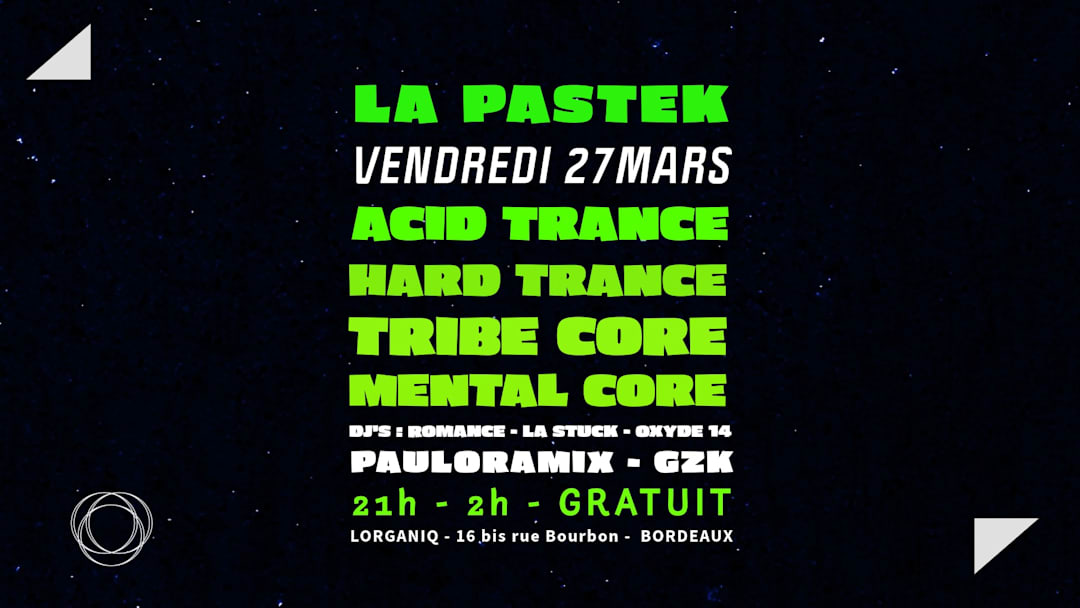 LA PASTEK PRESENTE TRIBAL ORGANIQ