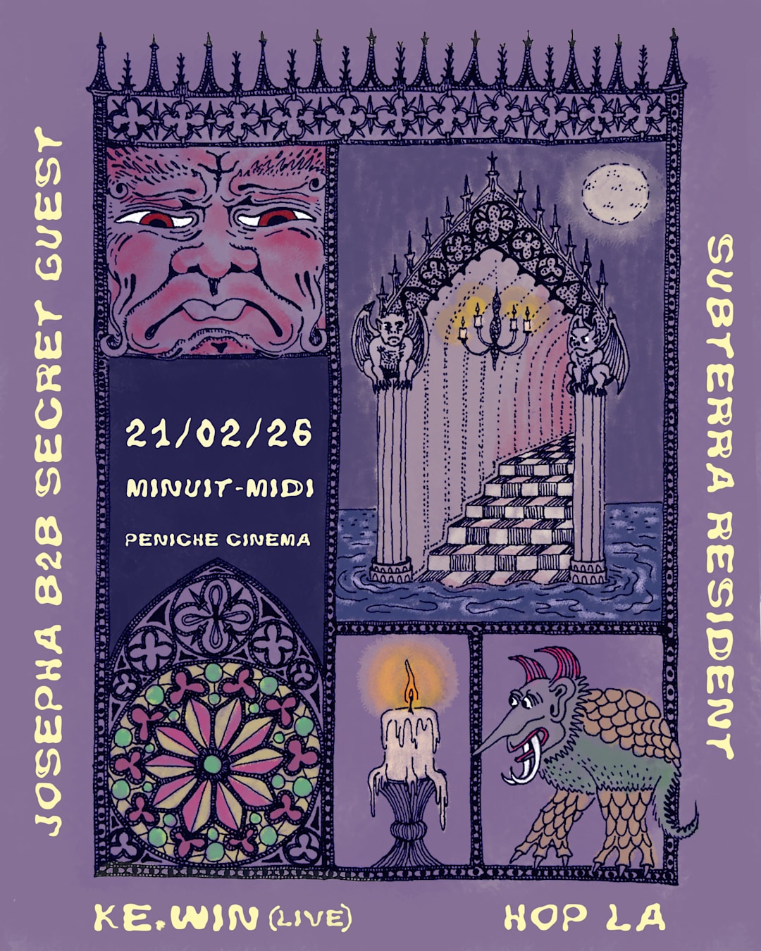 SUBTERRA 010 : Josepha&Secret Guest, Ke.win, Hop La