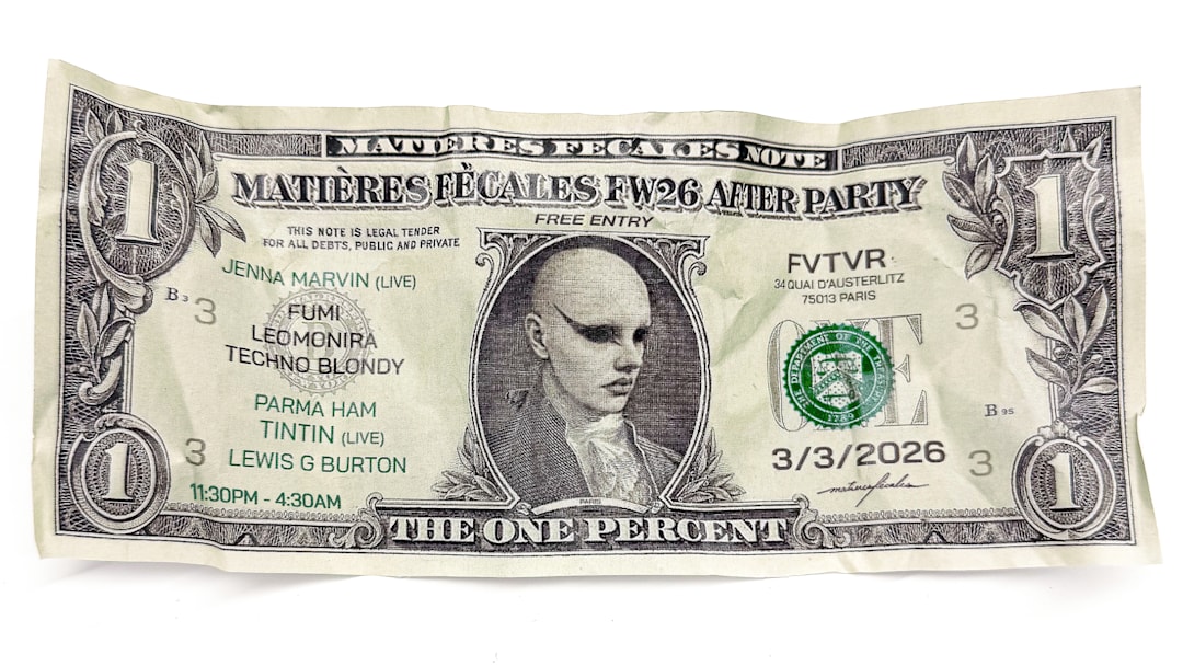 MATIÈRES FÉCALES: FW26 AFTER PARTY