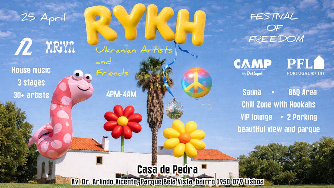 Cartel oficial del evento Rykh Festival - Groovy House&Indie Tech