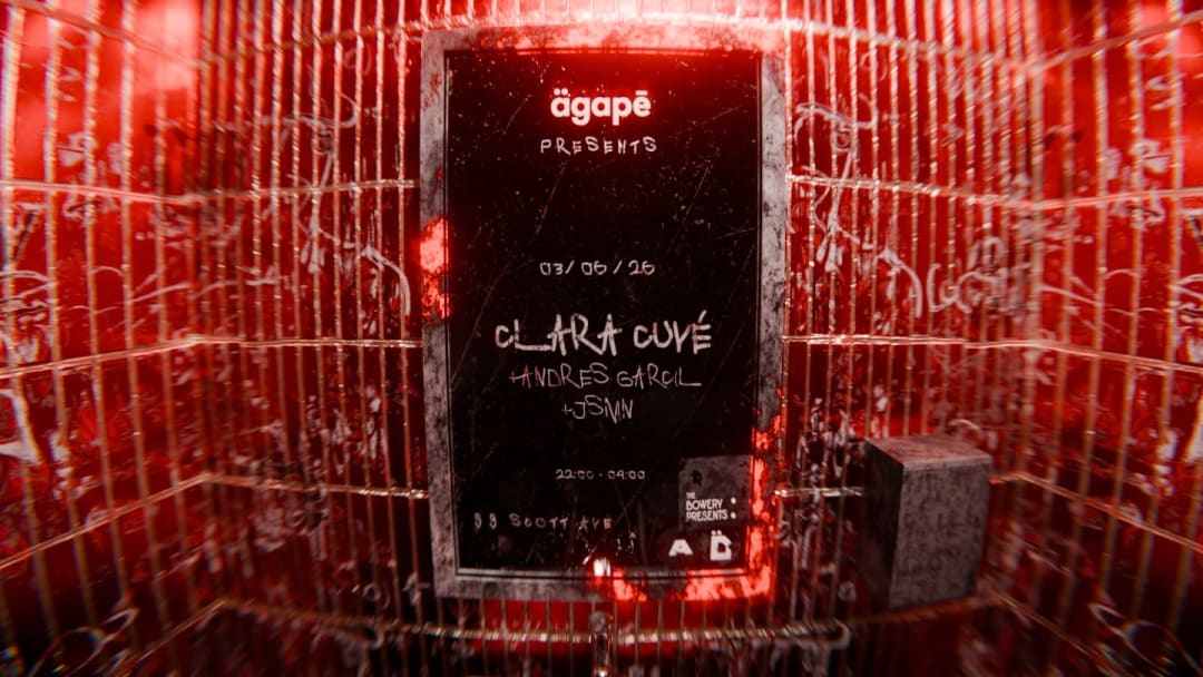 AGAPĒ x The Bowery present: Clara Cuvé