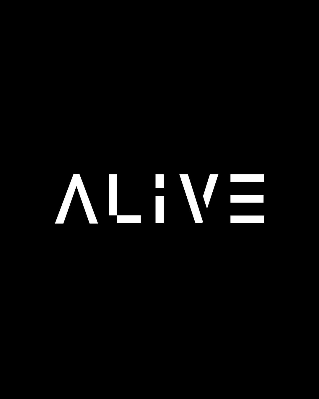 Official cover of the event ALIVE invites
