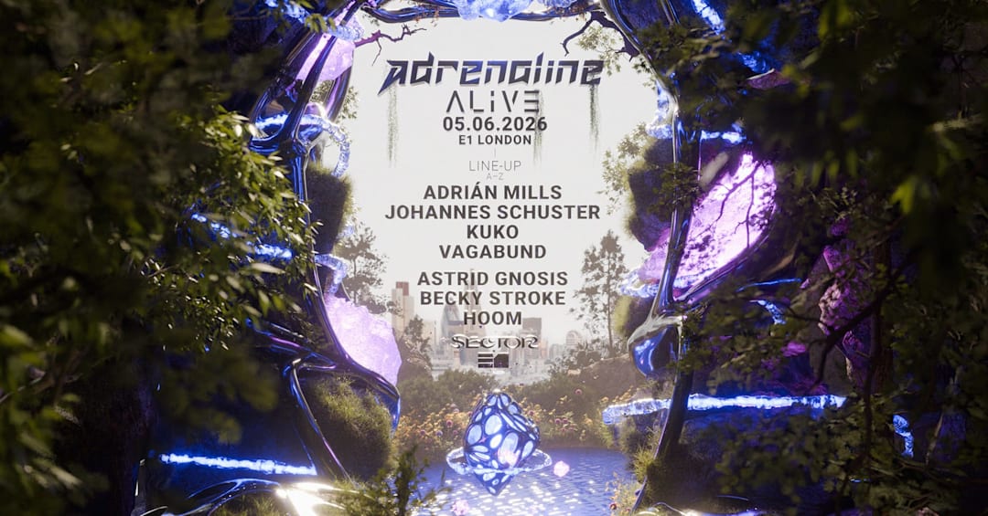 ALIVE presents Adrenaline: Adrian Mills, Johannes Schuster & KUKO