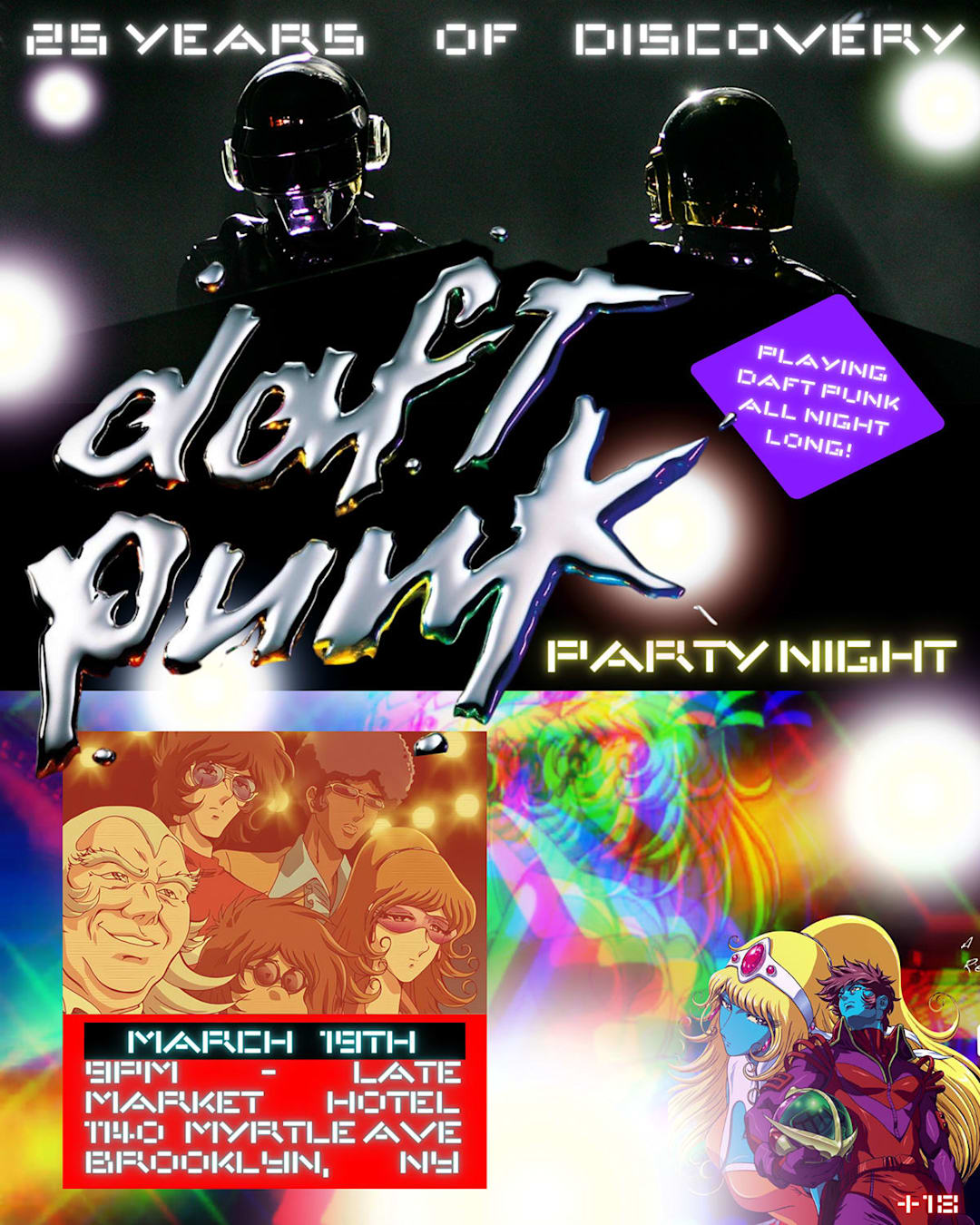DAFT PUNK PARTY: 25 YEARS OF DISCOVERY