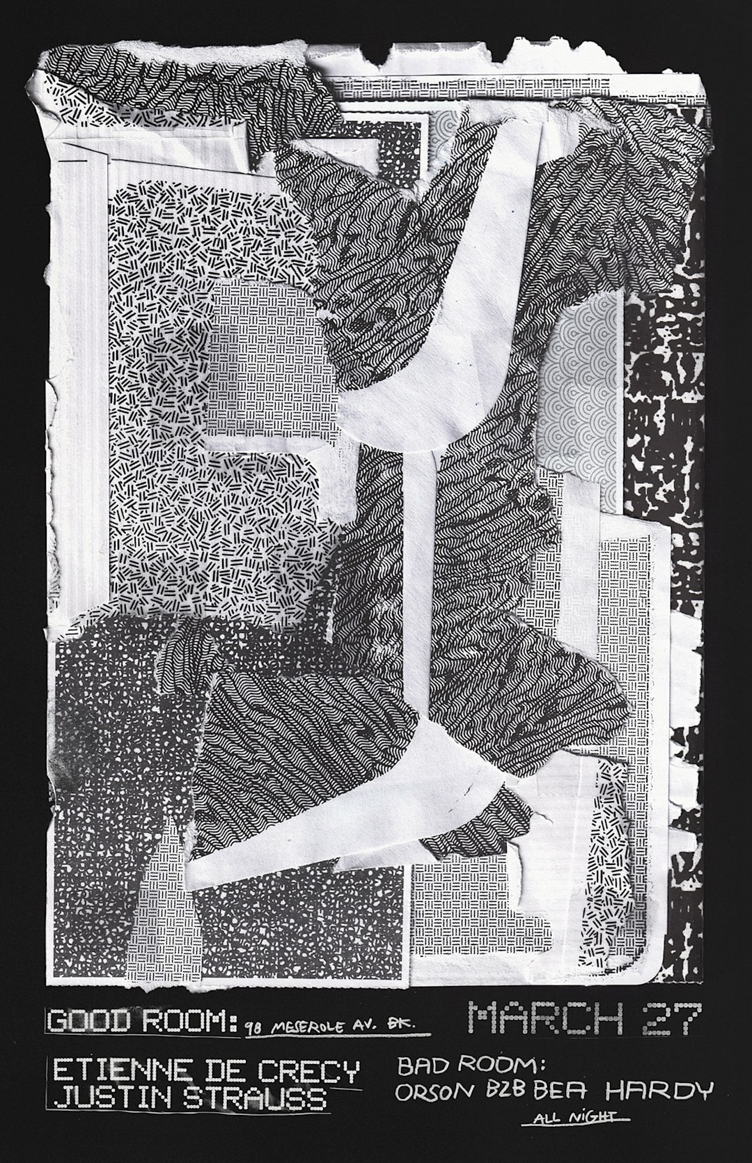 Etienne De Crecy, Justin Strauss, Orson b2b Bea Hardy