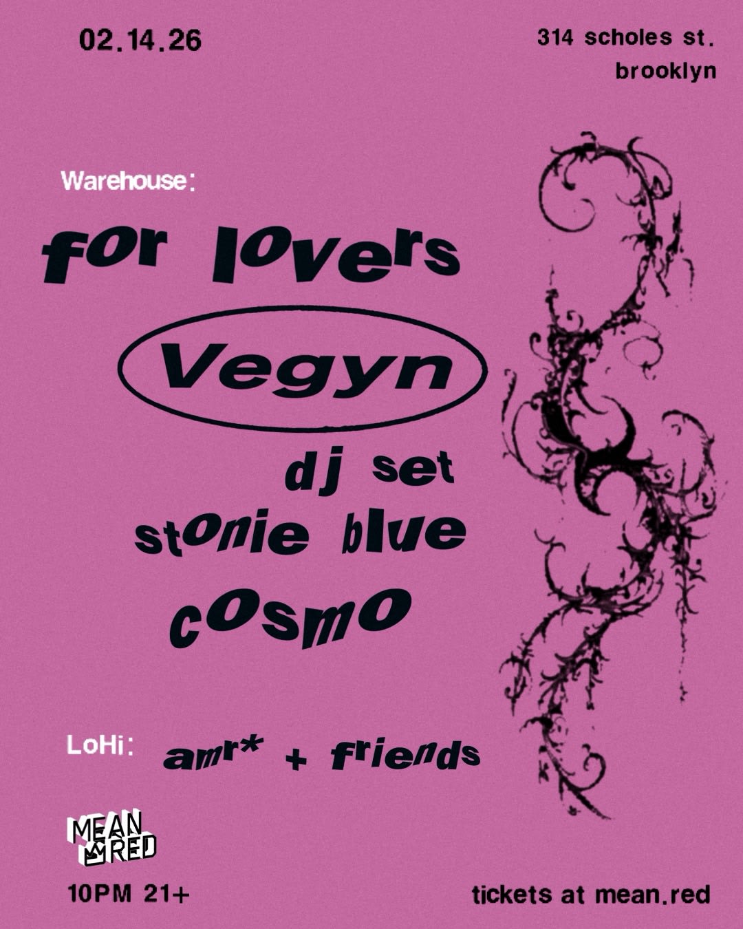 For Lovers: Vegyn/Stonie Blue/Cosmo