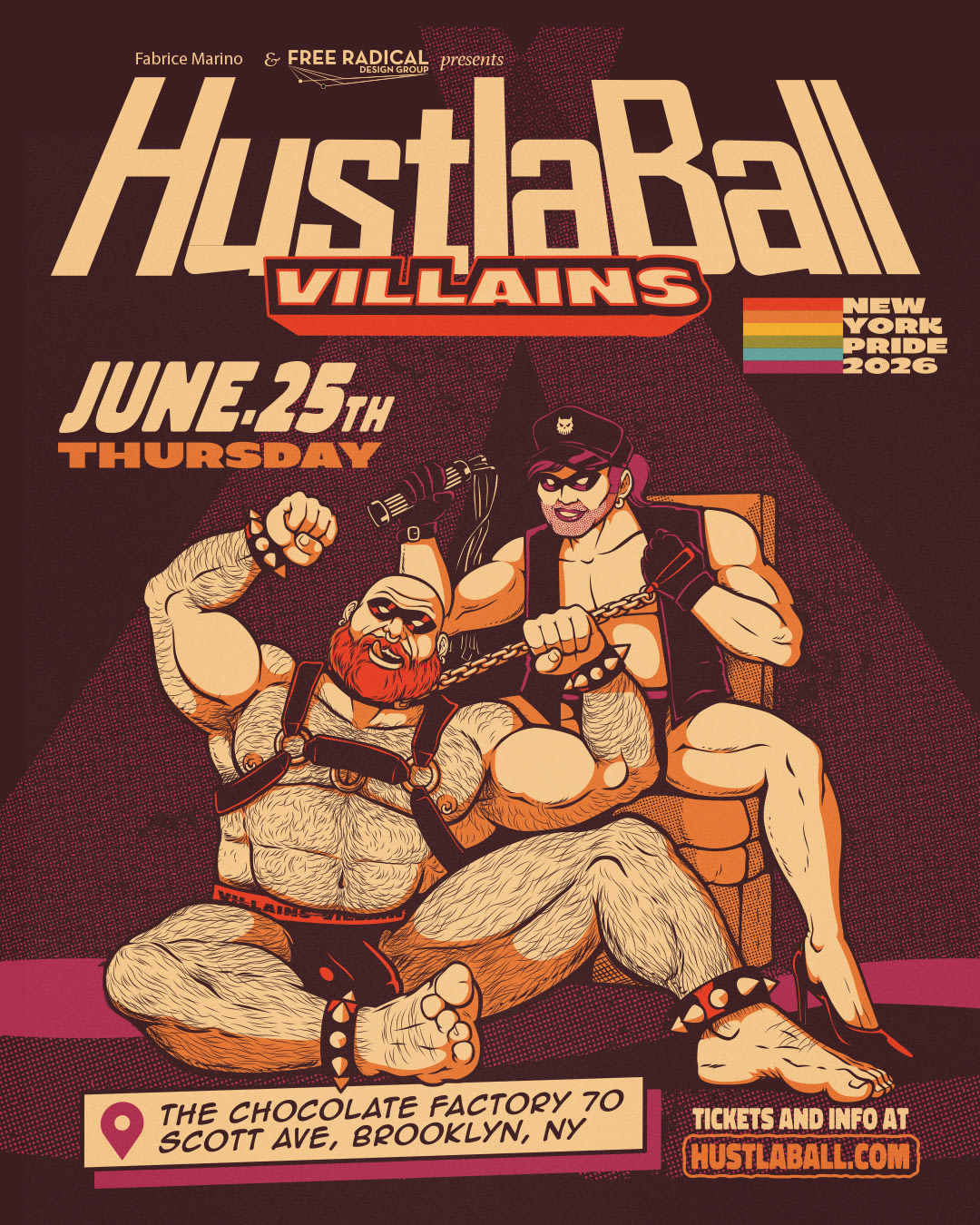 HUSTLABALL NYC PRIDE 2026