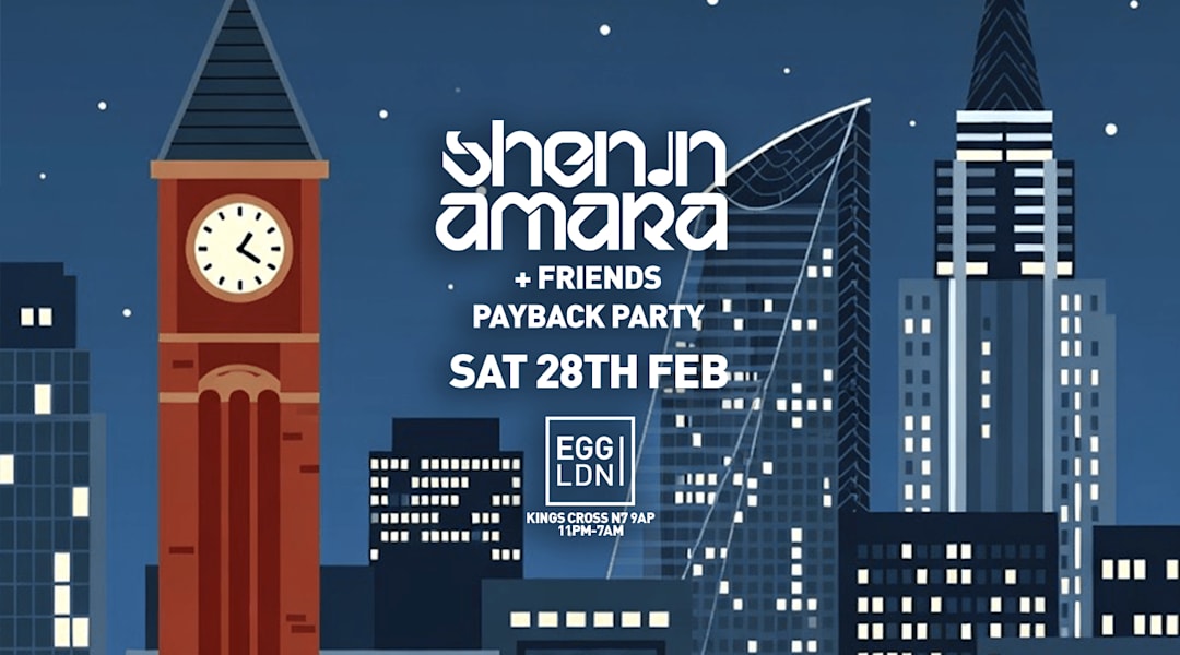 Official cover of the event House Passion presents Shenin Amara + Friends