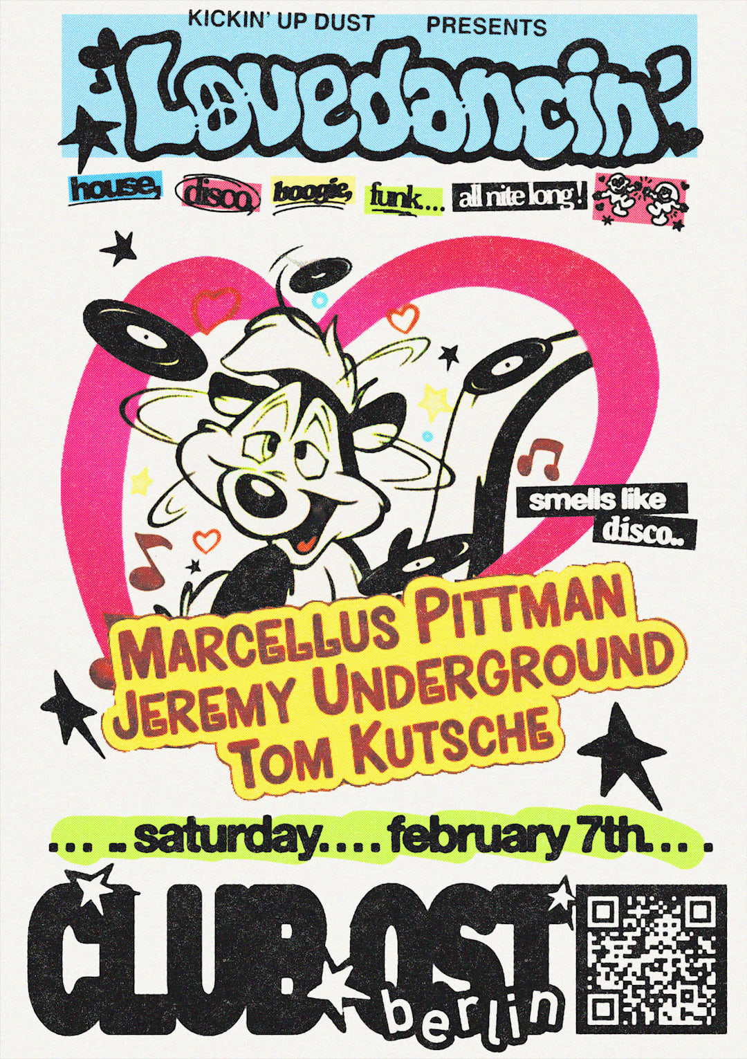 Cartel oficial del evento LOVEDANCIN'