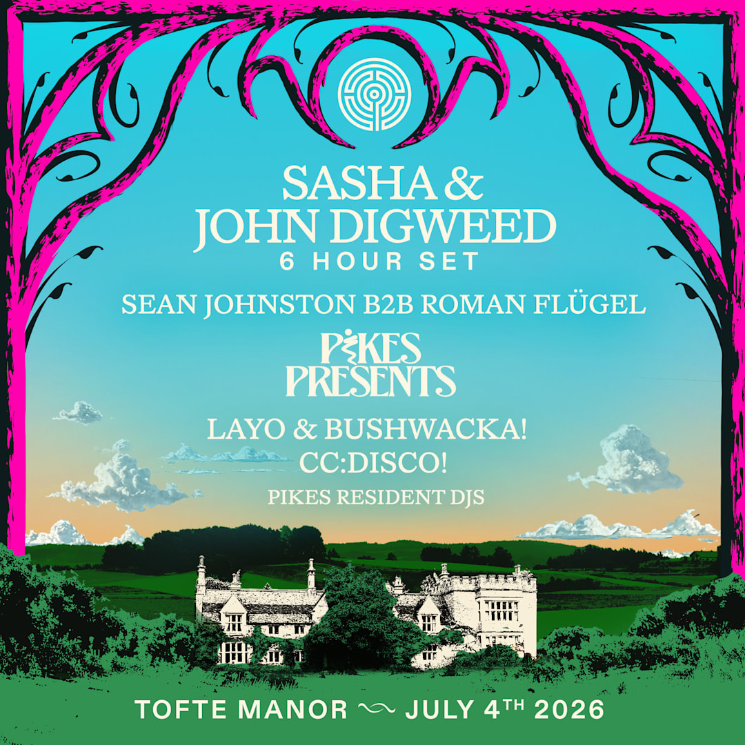 Labyrinth Open Air: Sasha & John Digweed (6 hour set) & Pikes presents