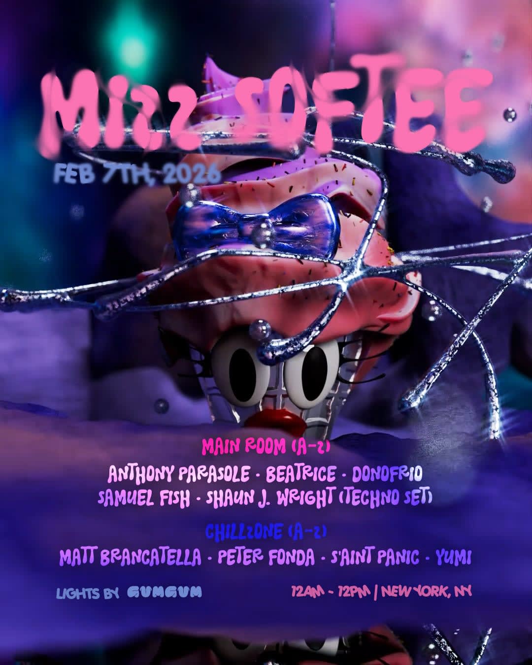 Mizz Softee: Anthony Parasole, Beatrice, Shaun J. Wright (Techno Set) & More