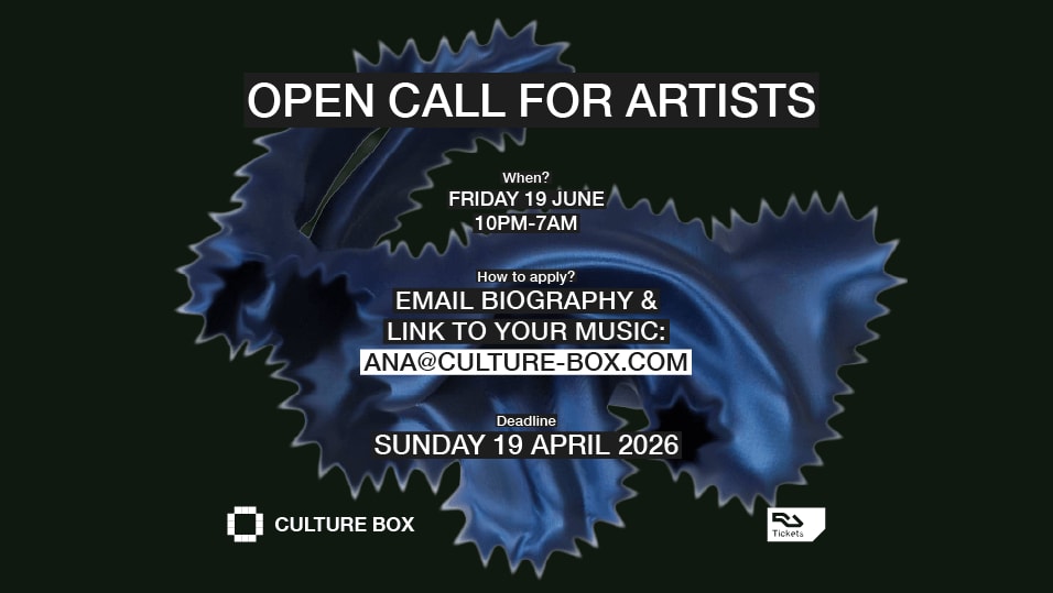 OPEN CALL FOR ARTISTS