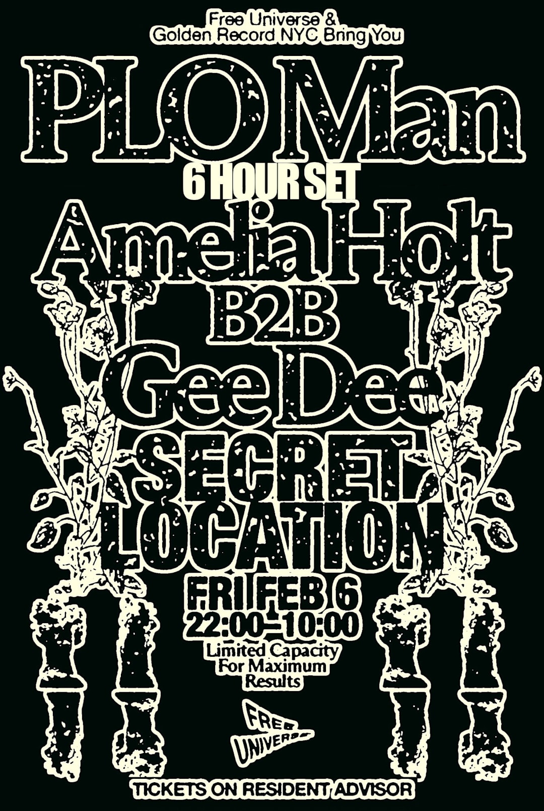 PLO Man, Amelia Holt b2b Gee Dee 12-Hour Party