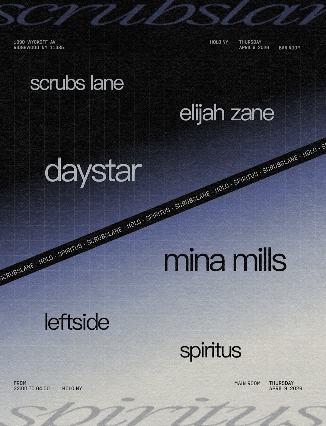 Scrubs Lane X Spiritus