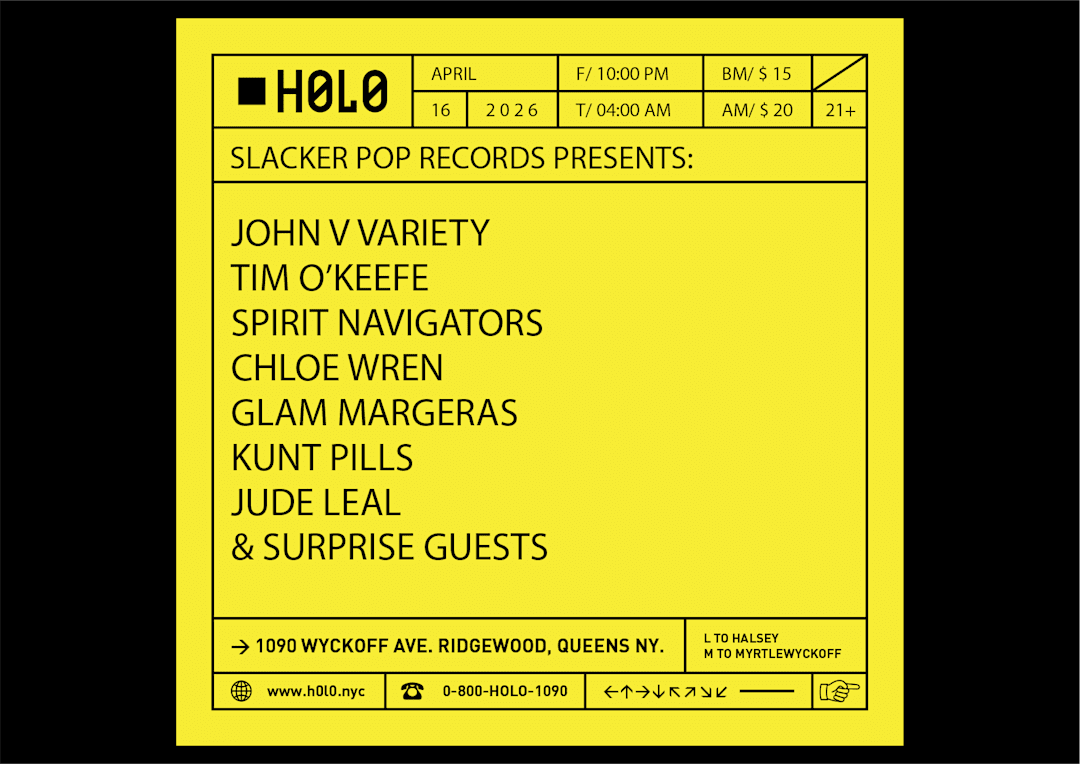 Slacker Pop presents: John V Variety