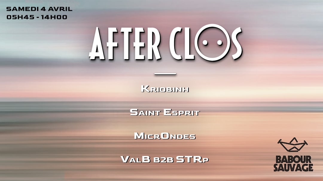 AFTER CLOS X BABOUR SAUVAGE #2