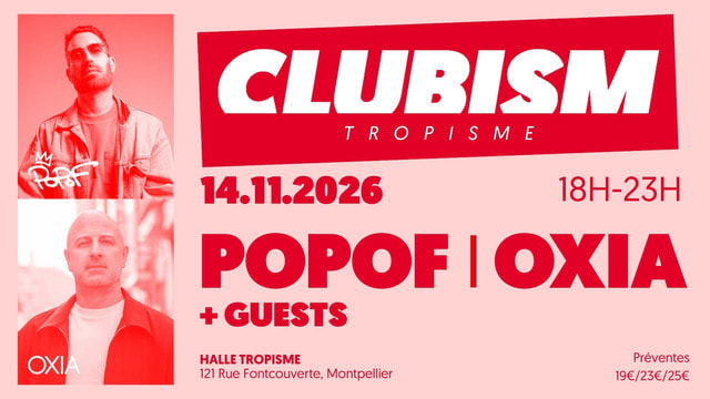 CLUBISM - Popof & Oxia - 14.11.2026