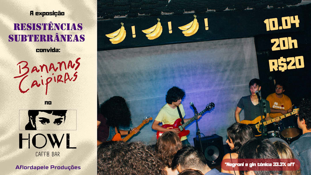 Bananas Caipiras na HOWL BSB