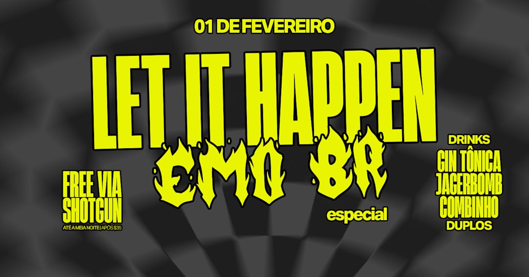 Let It Happen (01.02) - domingo!
