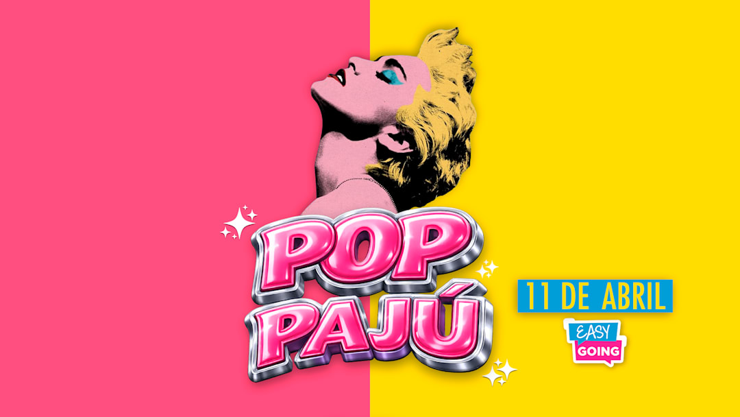 Cartel oficial del evento Paju: POP, POP, POP