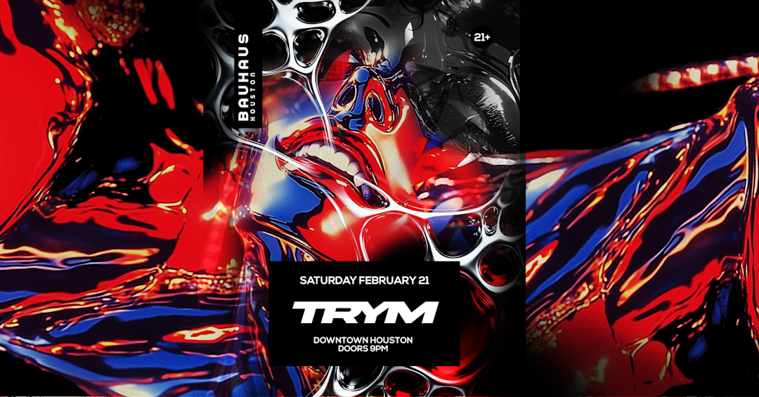 Cartel oficial del evento TRYM