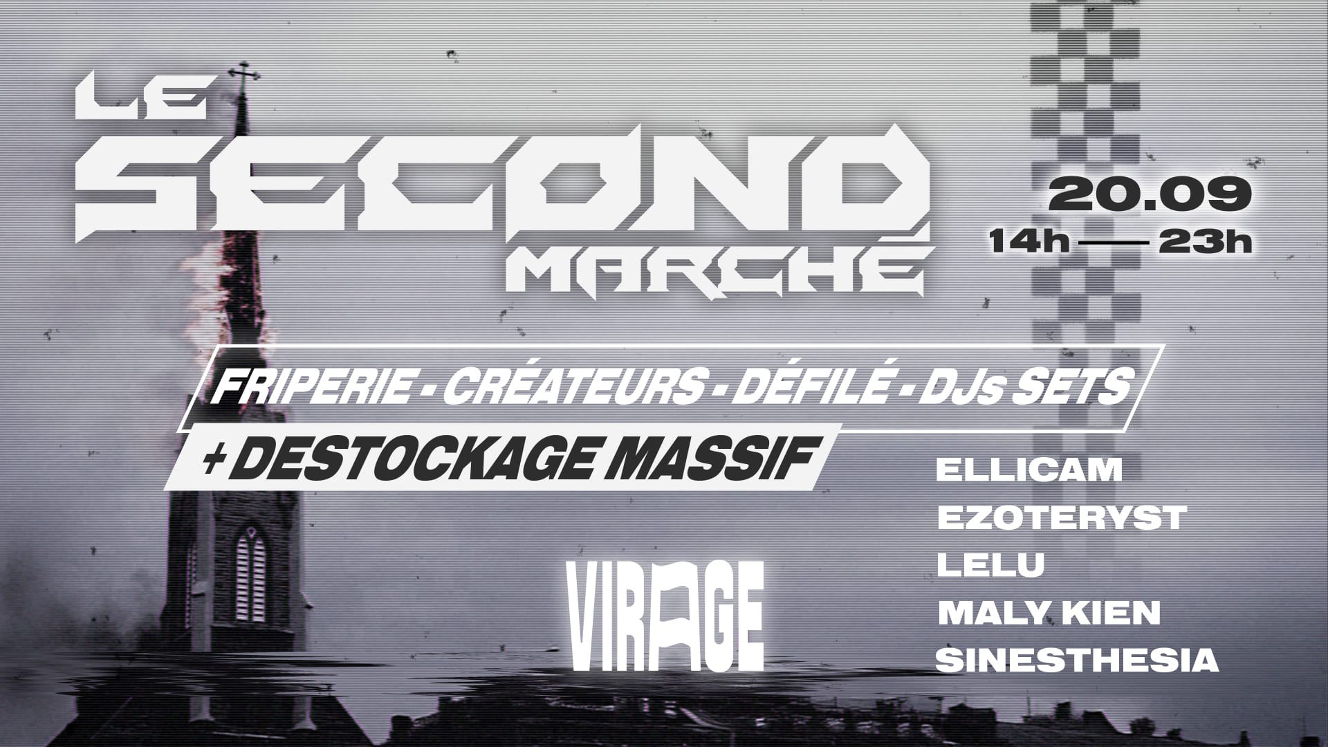 LE SECOND MARCHÉ: DESTOCK, DESIGNERS, FASHION SHOW, DJS SETS